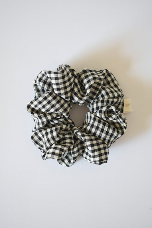 Gingham Scrunchie