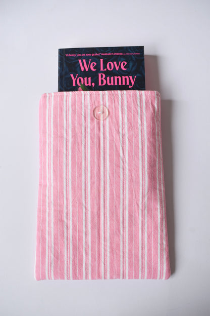 Rose Stripe Large Book Sleeve
