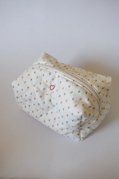 Wildflower Jumbo Makeup Bag