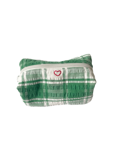 Green Makeup Bag