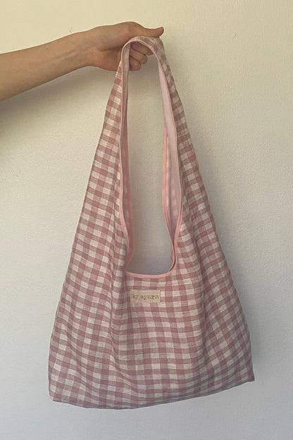 Blush Slouchy Bag