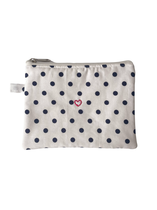 Polka Dot Carry Pouch