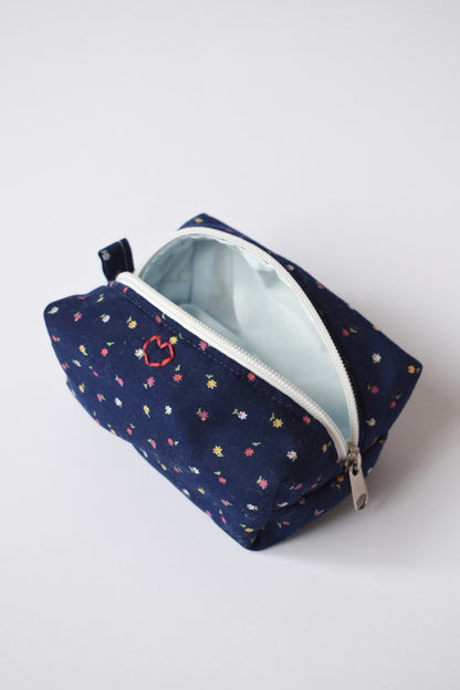 Midnight Garden Mini Makeup Bag