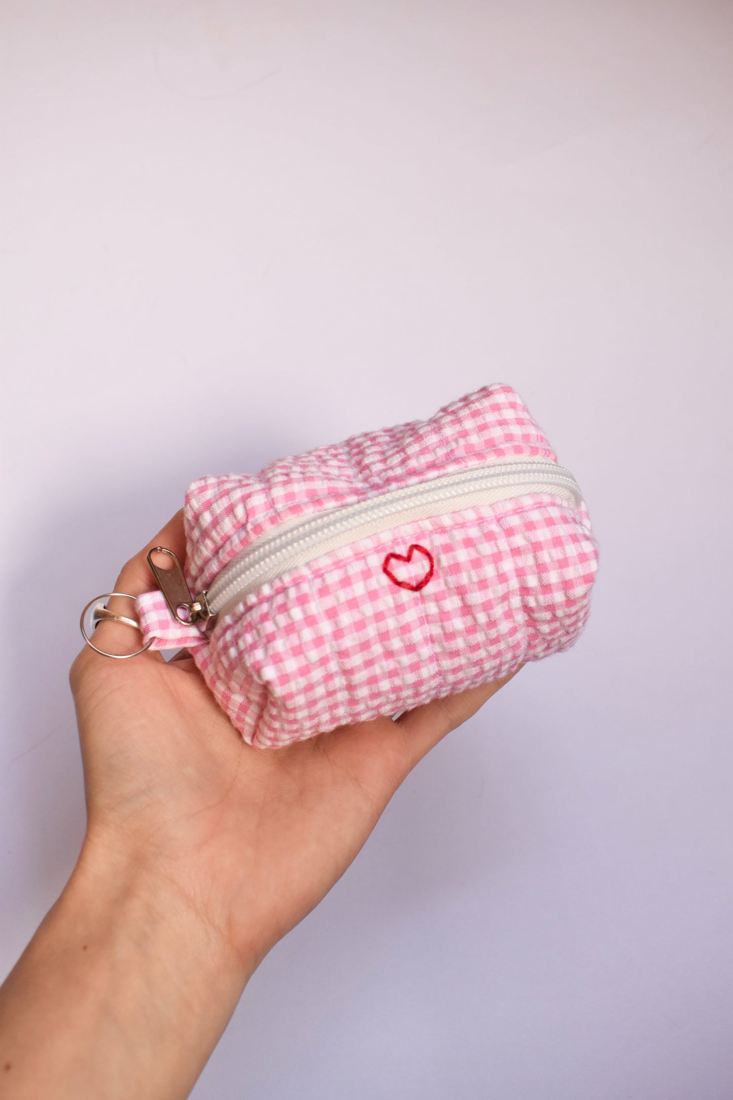 Pink Boxy Bag Charm