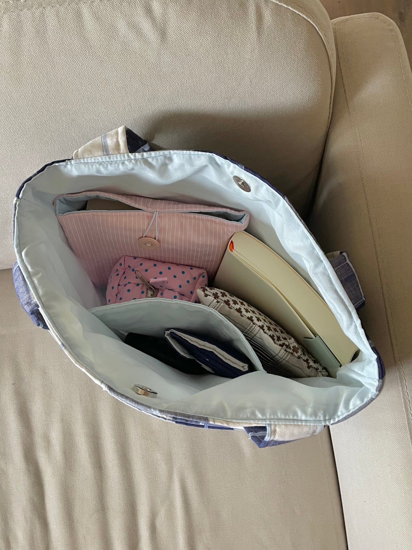 Cottage Check Everyday Tote Bag