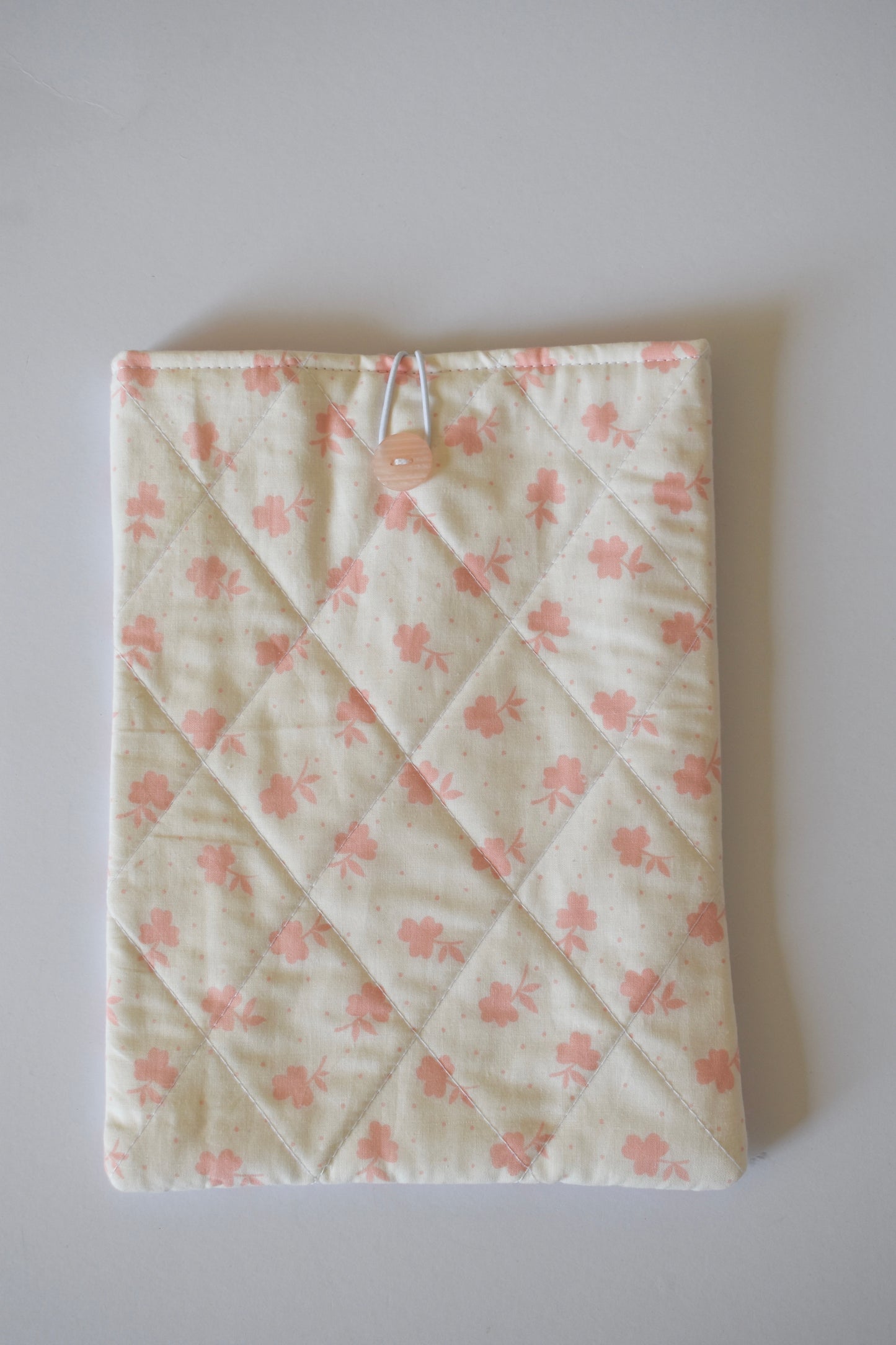 Pink Rose Book Sleeve