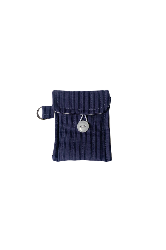 Navy Stripe AirPods Case