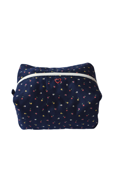 Midnight Garden Jumbo Makeup Bag
