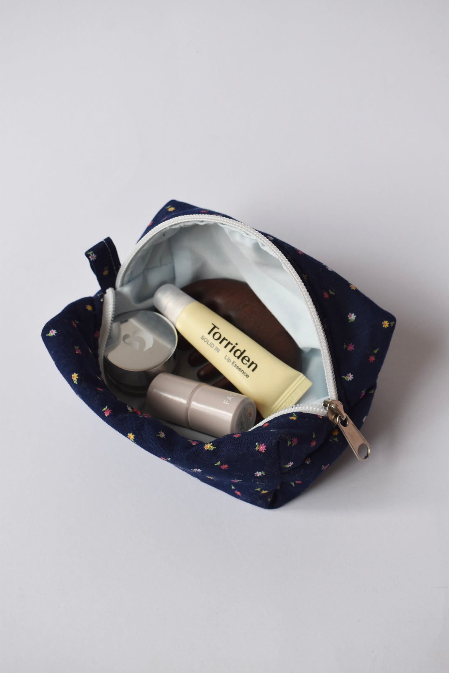 Midnight Garden Mini Makeup Bag