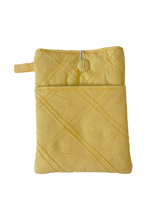 Honey Book Sleeve with Pocket