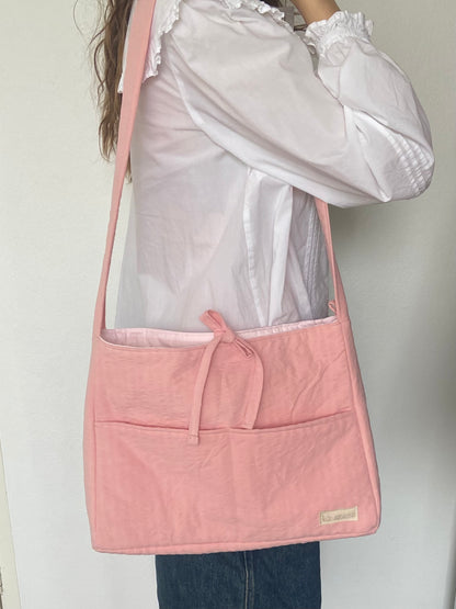 Grapefruit Tote Bow Bag