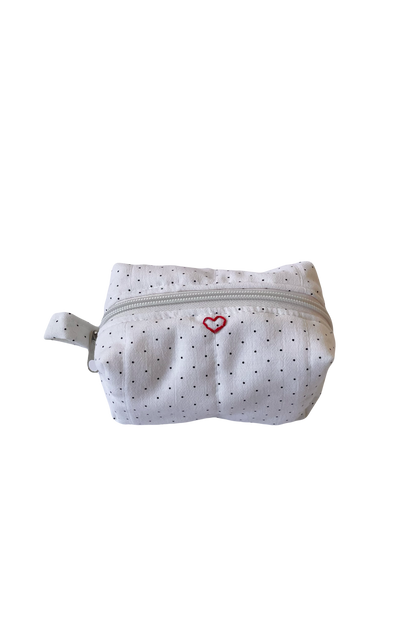 Polka Dot Mini Makeup Bag