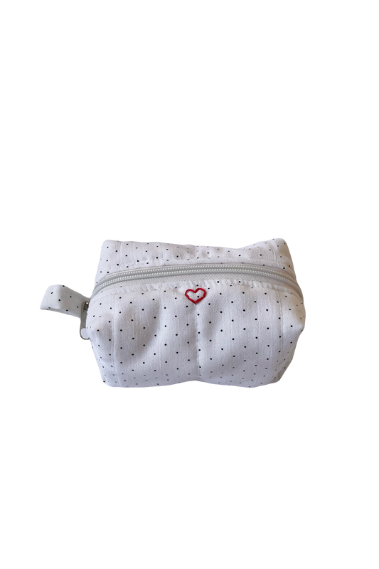 Polka Dot Mini Makeup Bag