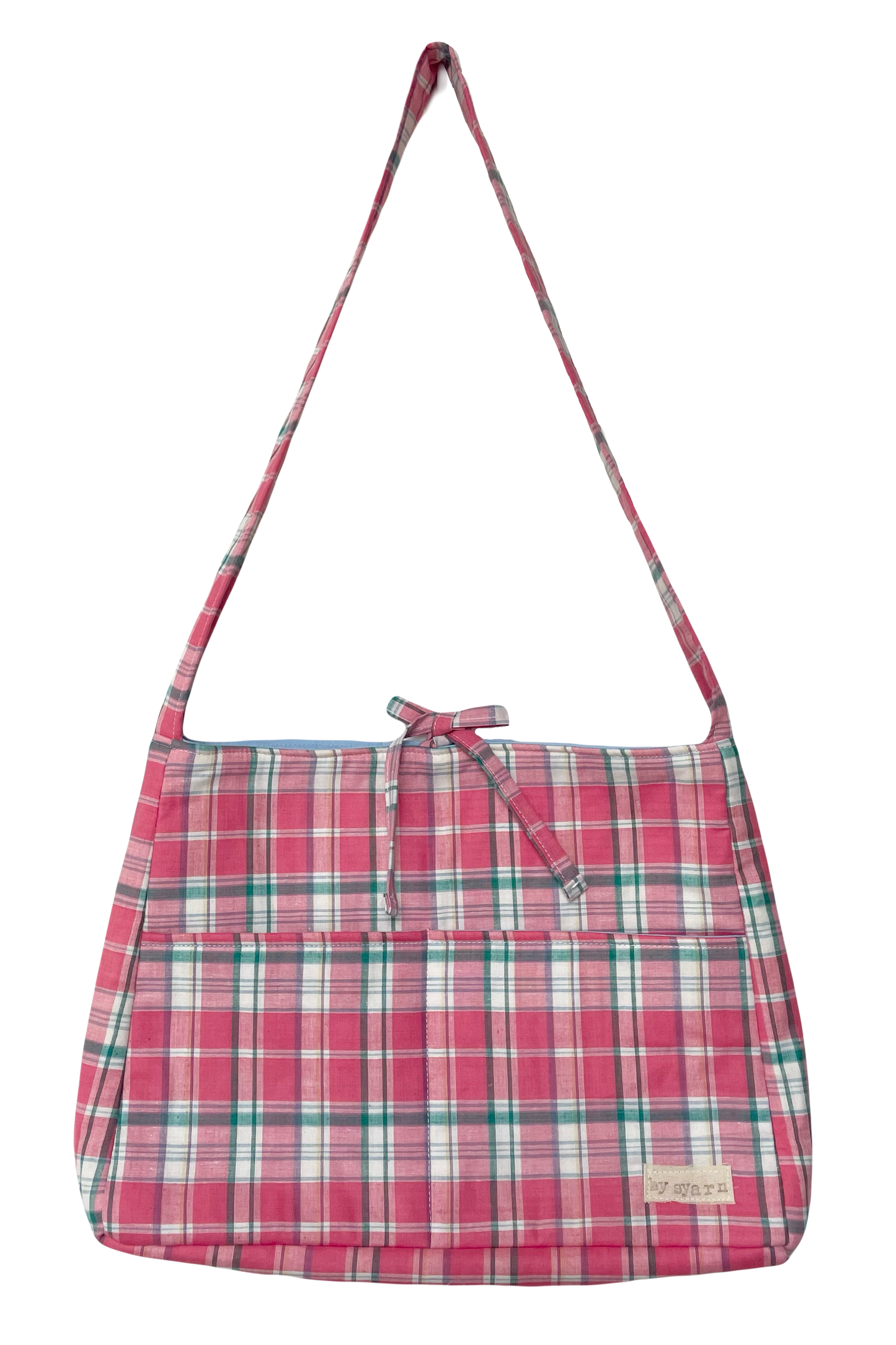 Pink Picnic Tote Bow Bag