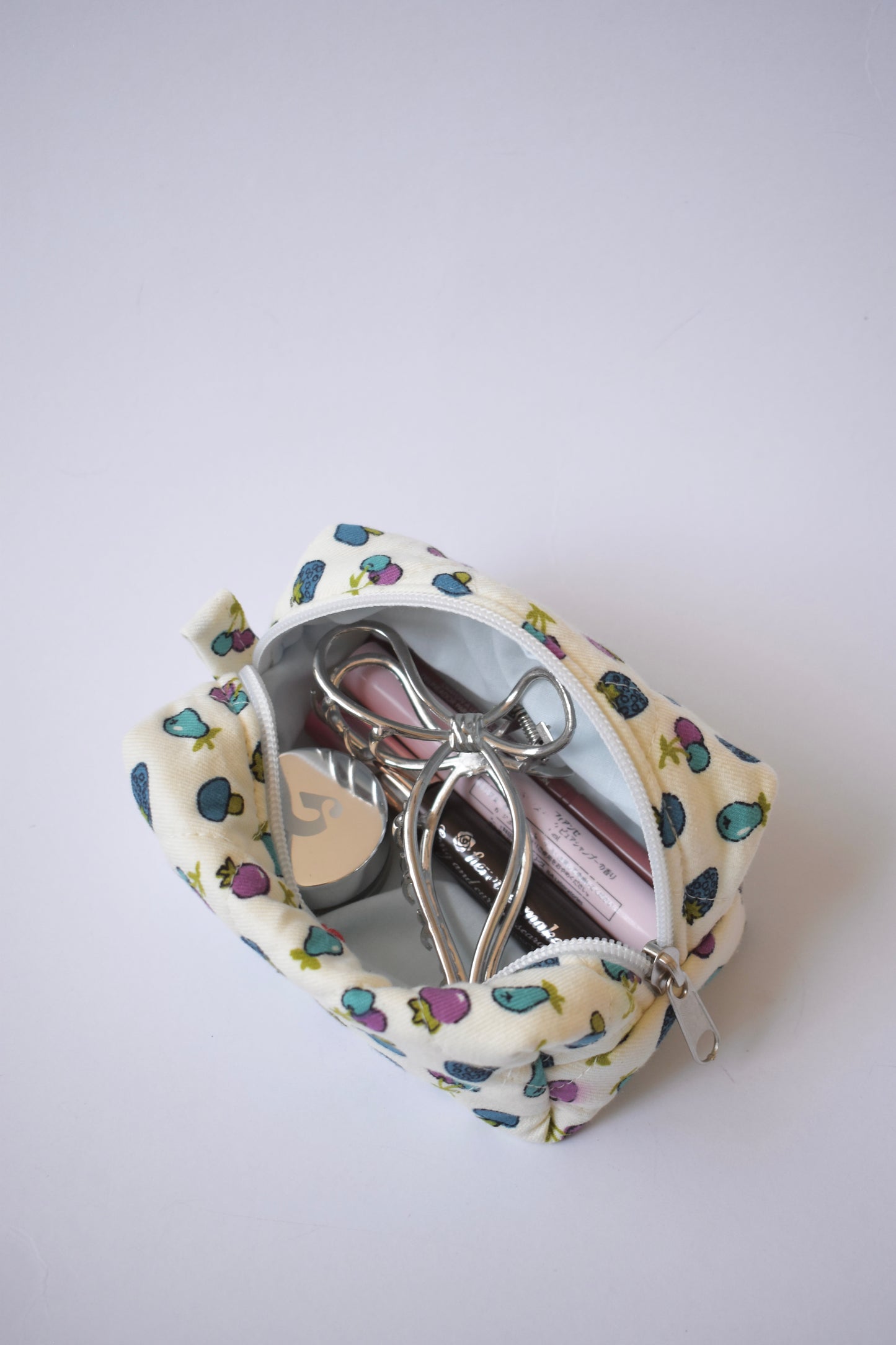 Fruit Salad Mini Makeup Bag