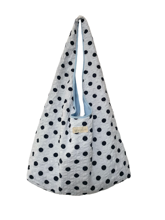 SAMPLE SALE Polka Dot Slouchy Bag