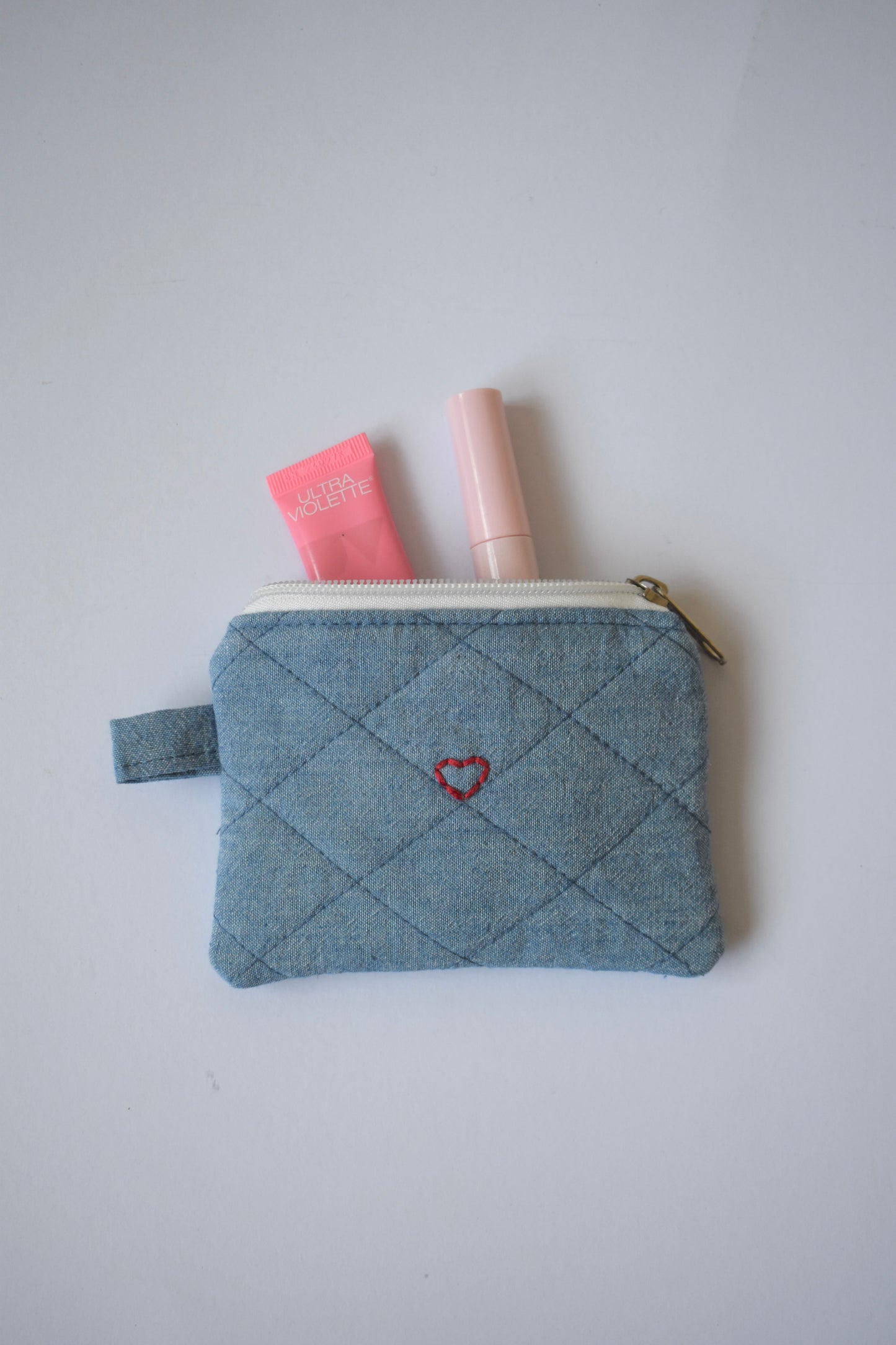 Denim Mini Pouch