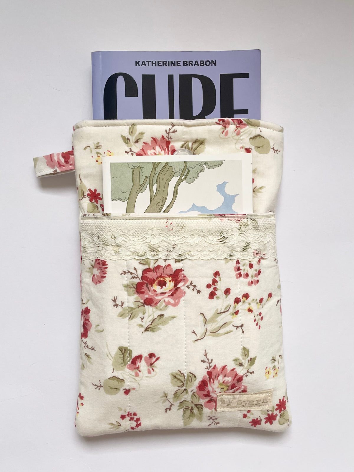 Primrose Large Book Sleeve with Pocket