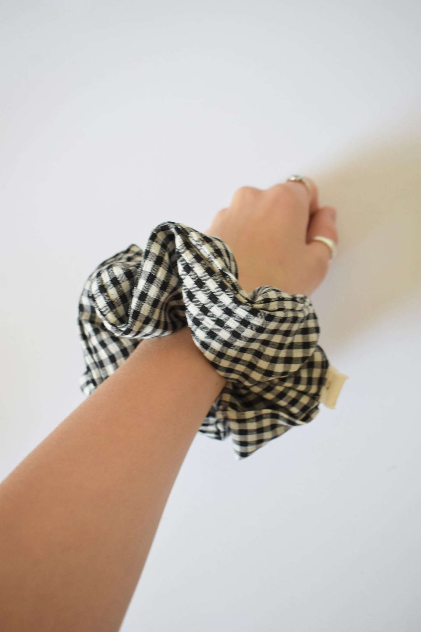 Gingham Scrunchie