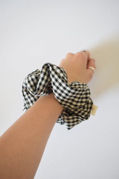 Gingham Scrunchie