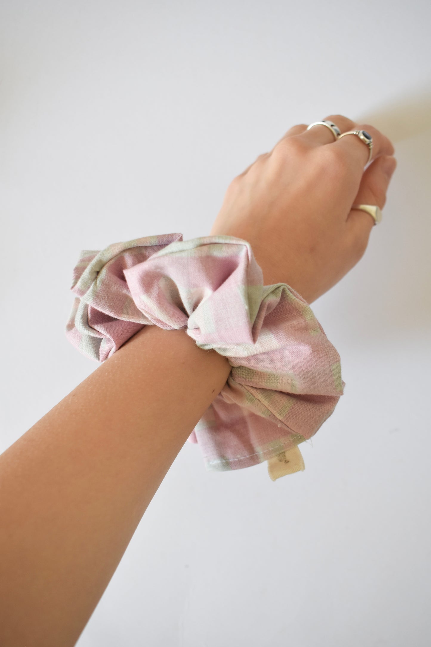 Plaid Scrunchie