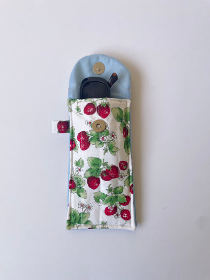 Strawberry Glasses Pouch