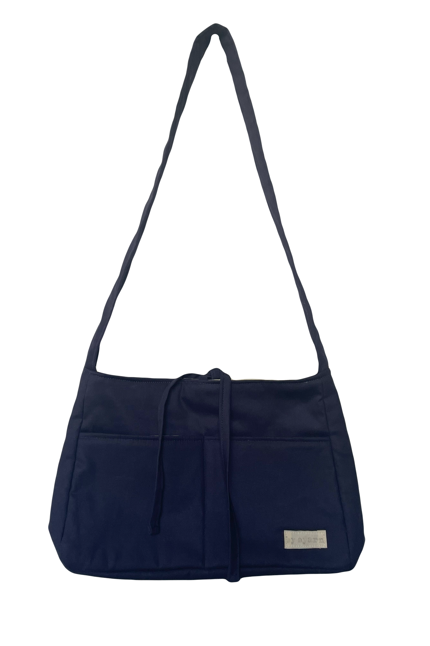 Navy Mini Bow Bag