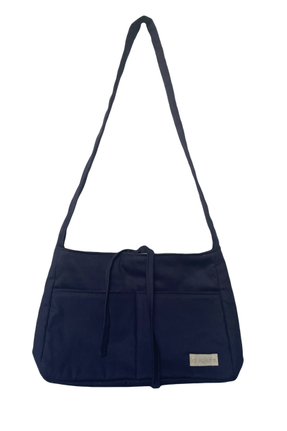 Navy Mini Bow Bag