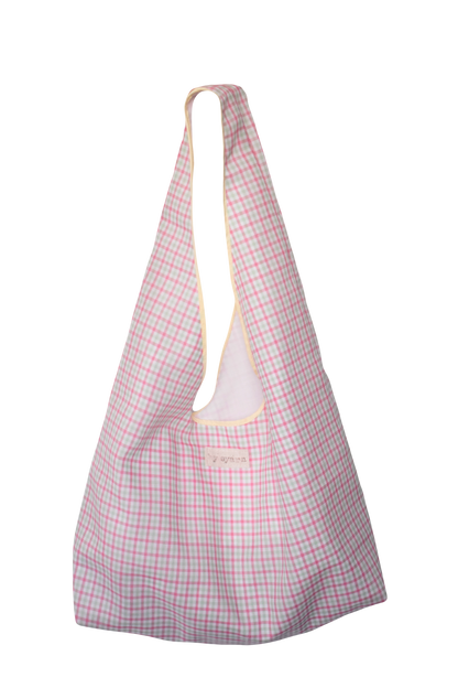 Summer Check Slouchy Bag