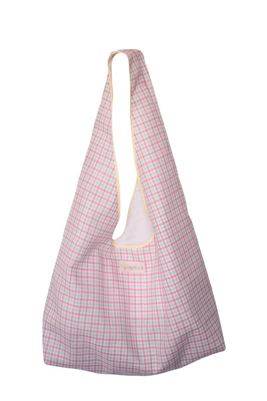 Summer Check Slouchy Bag