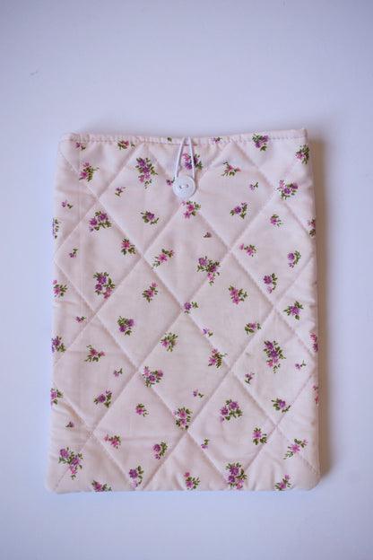 Pink Floral Book Sleeve (Seconds Sale)
