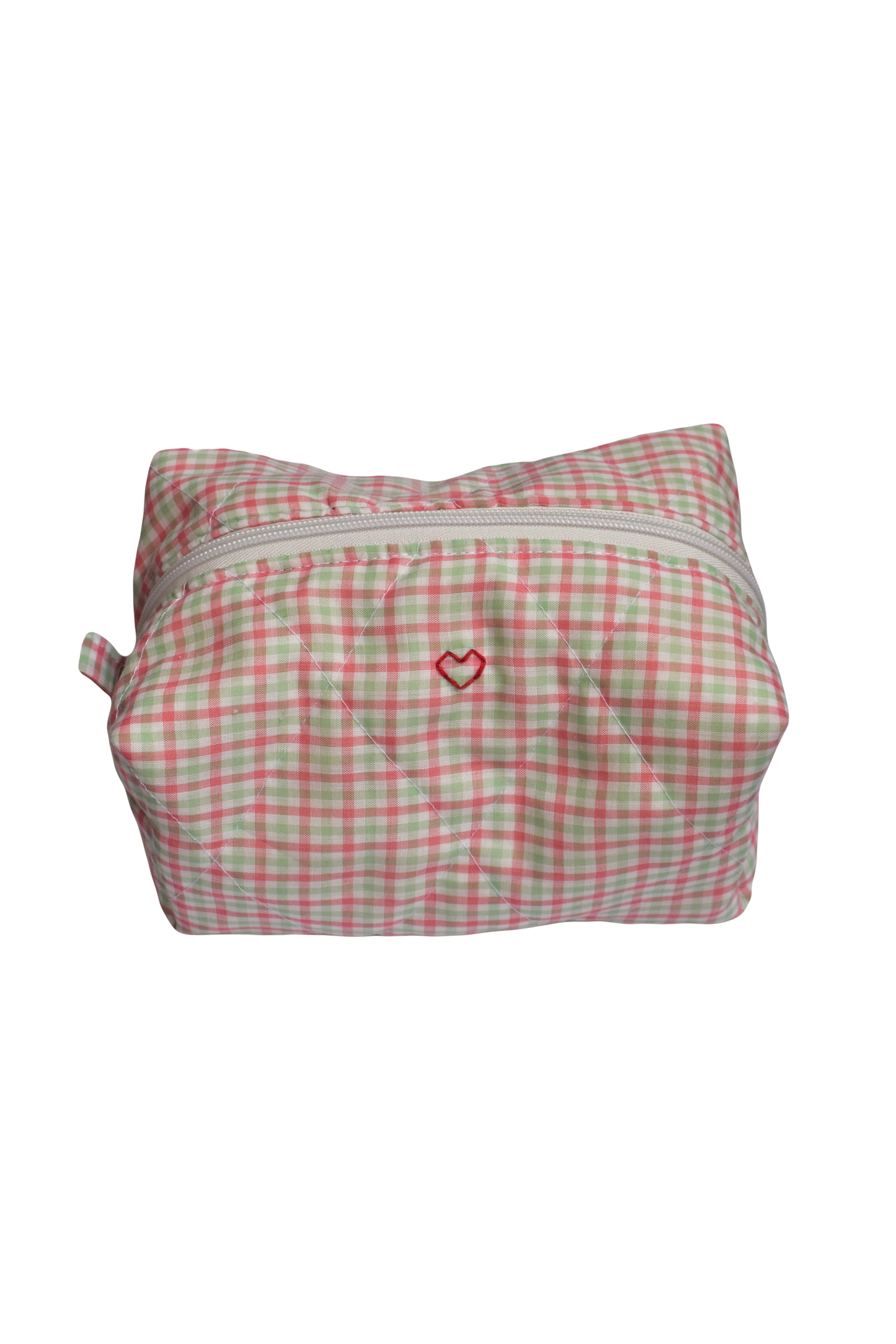 Summer Check Jumbo Makeup Bag