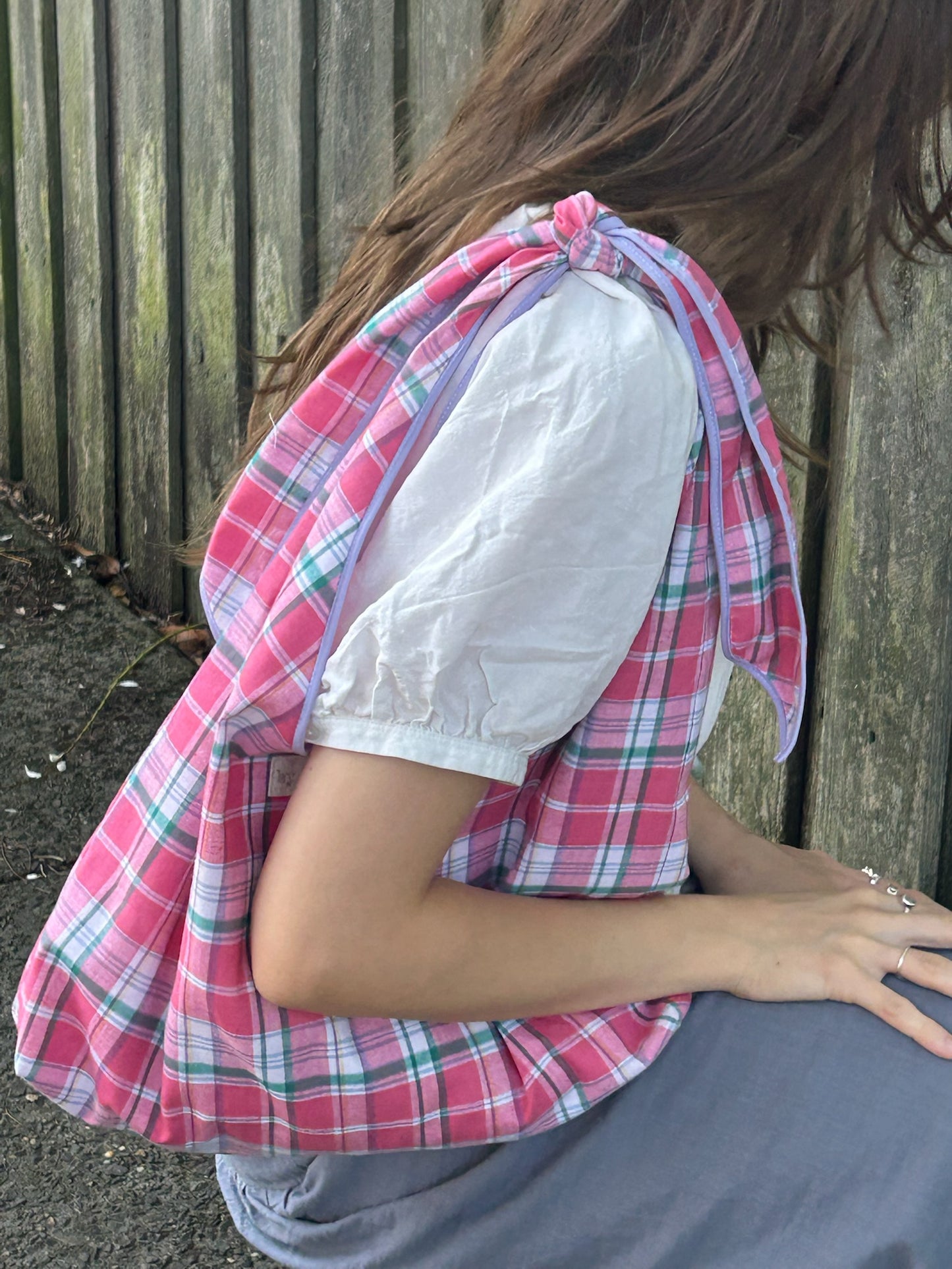 Plaid Slouchy Bag
