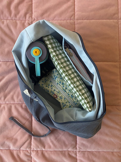 Slate Slouchy Bag