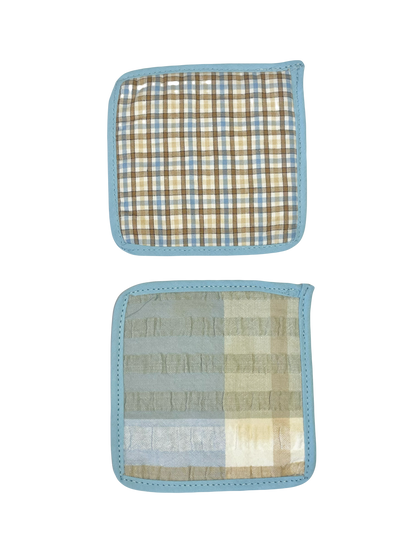 Blue Reversible Coasters