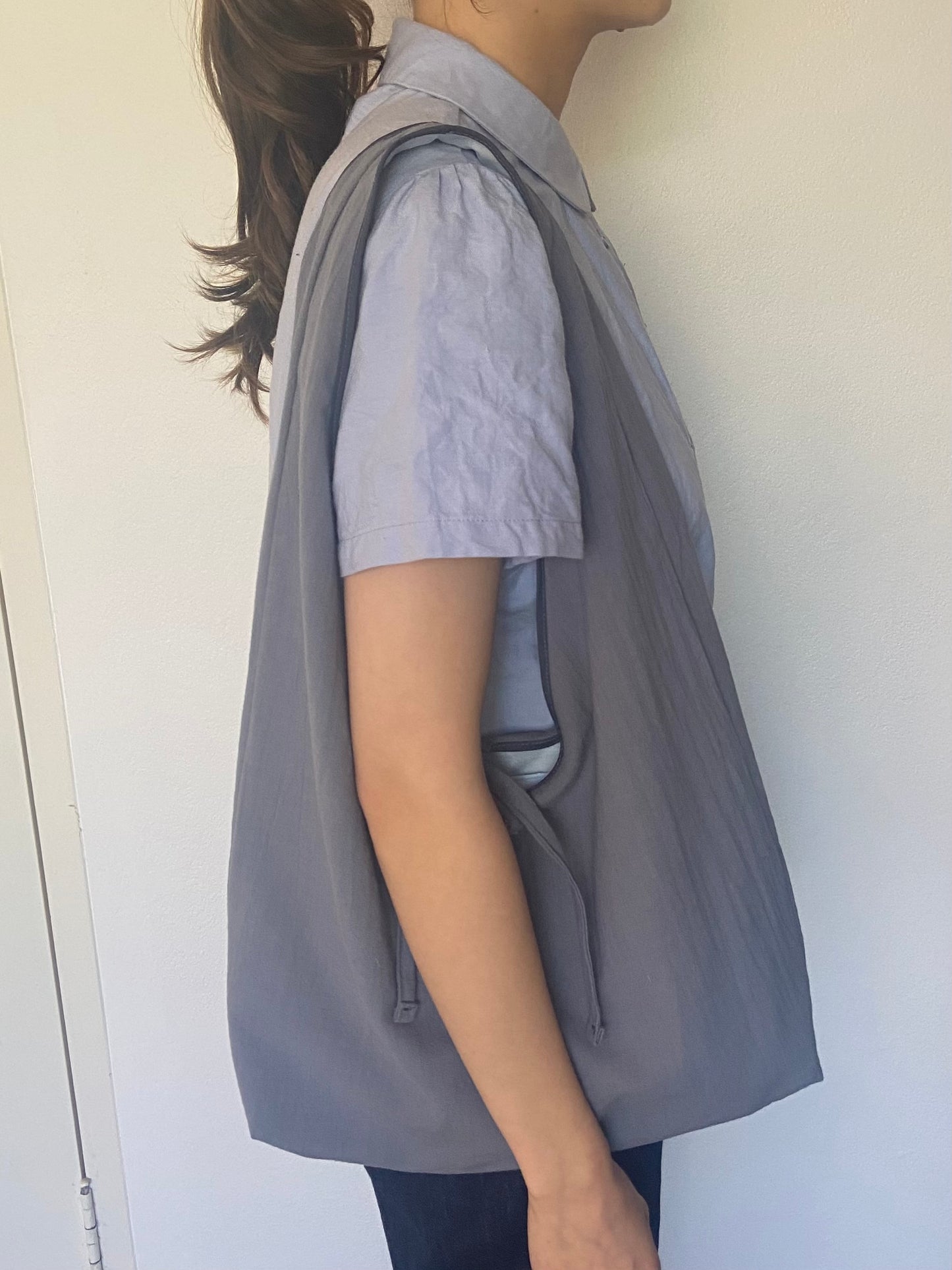 Slate Slouchy Bag