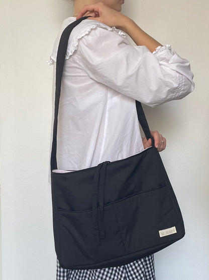 Black Tote Bow Bag