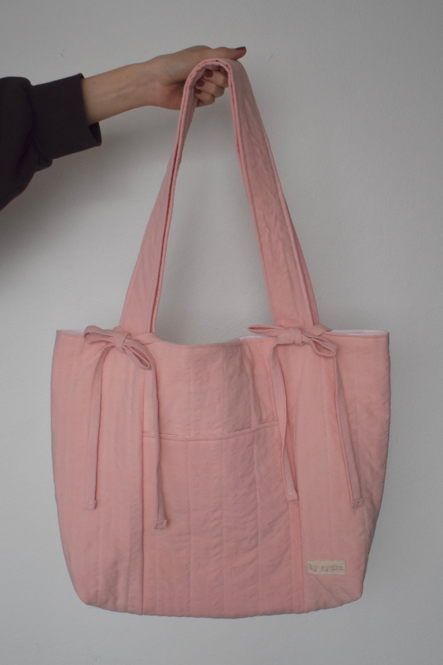 Grapefruit Quilted Tote Bag