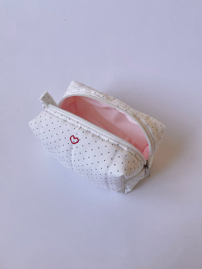 Polka Dot Makeup Bag
