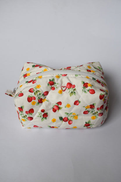 Berry Jumbo Makeup Bag