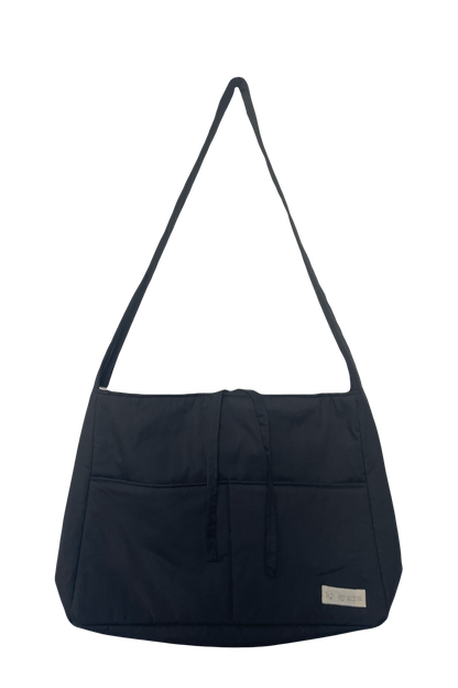 Black Tote Bow Bag