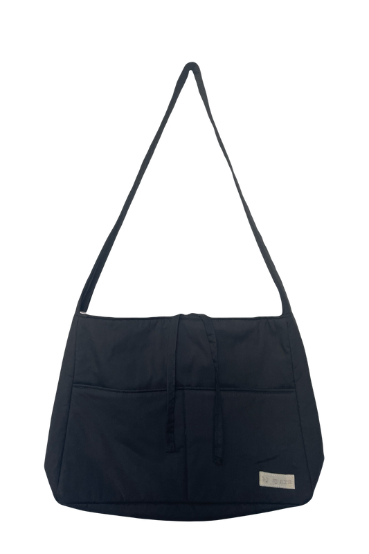 Black Tote Bow Bag