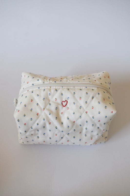 Wildflower Jumbo Makeup Bag