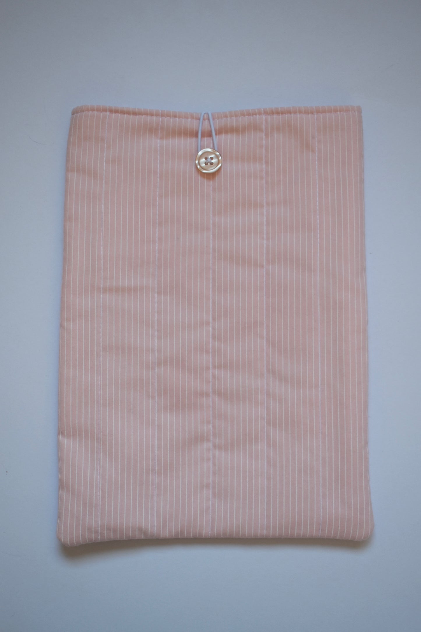 Pink Stripe Large Book Sleeve