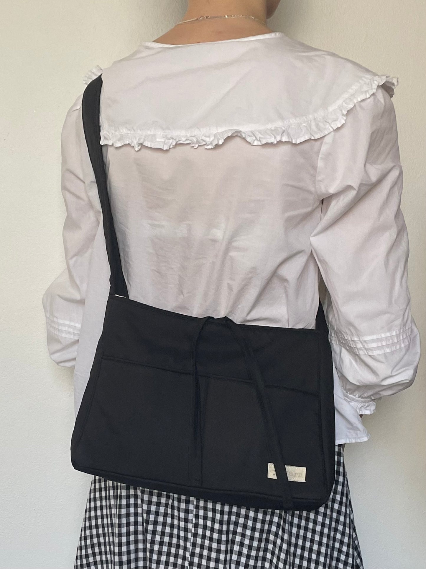 Black Mini Bow Bag