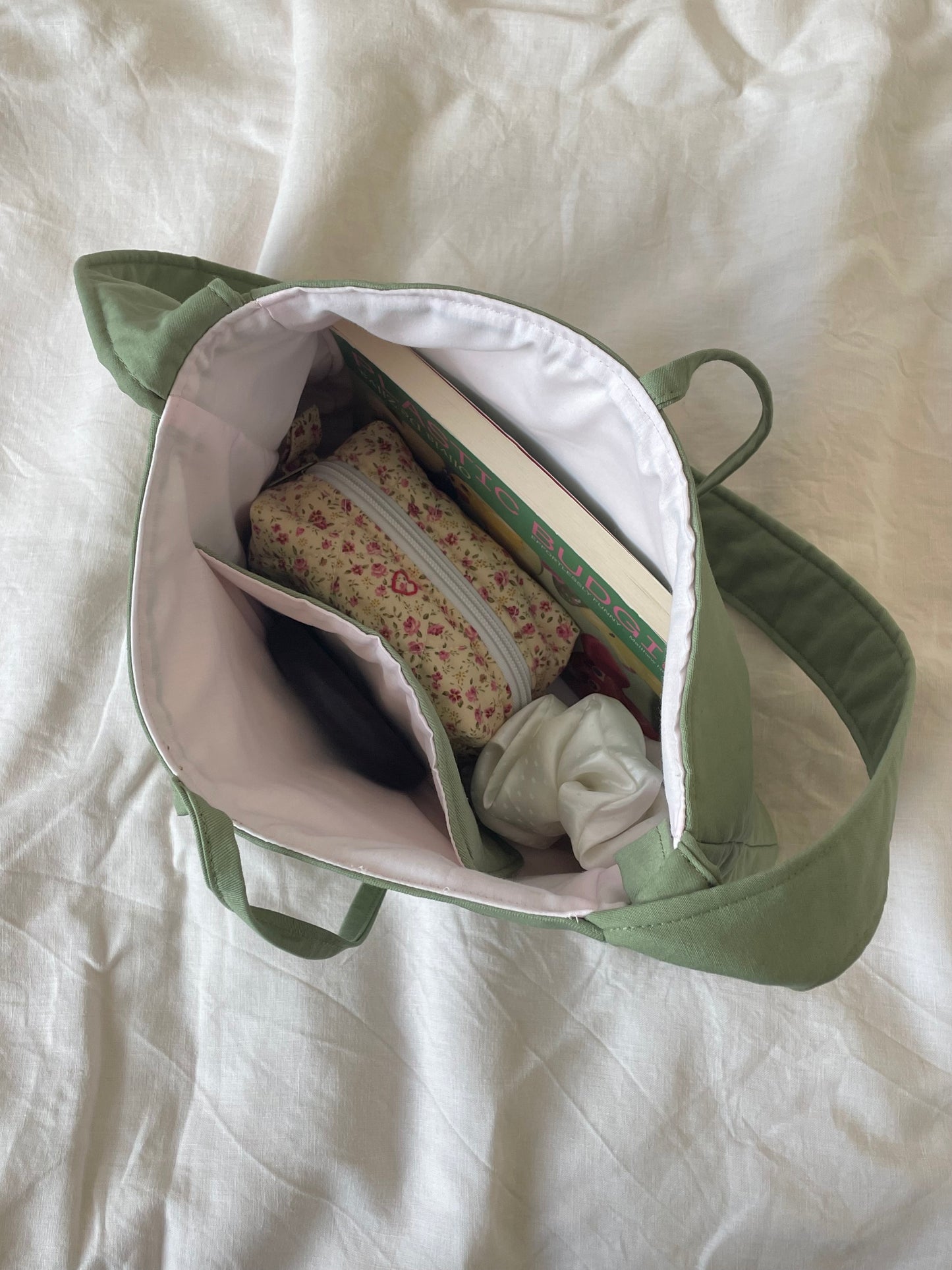 Sage Mini Bow Bag
