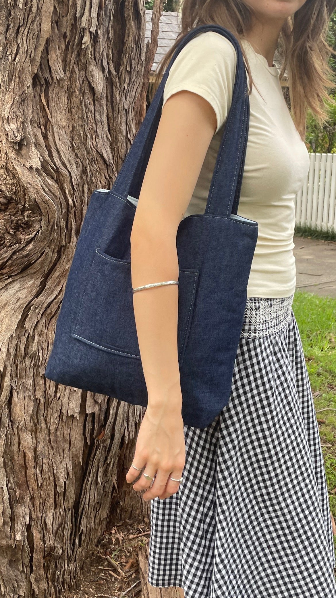 Denim Everyday Tote Bag