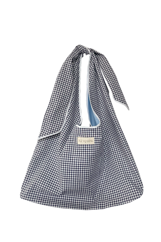 Navy Slouchy Bag