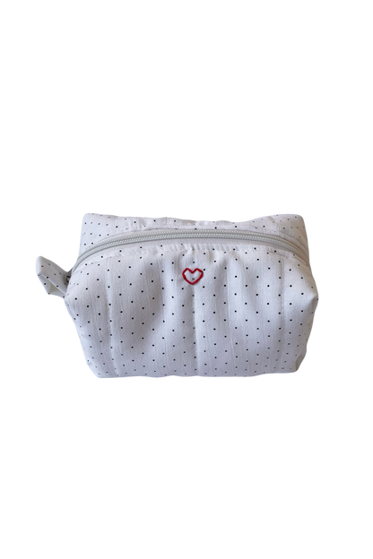 Polka Dot Makeup Bag