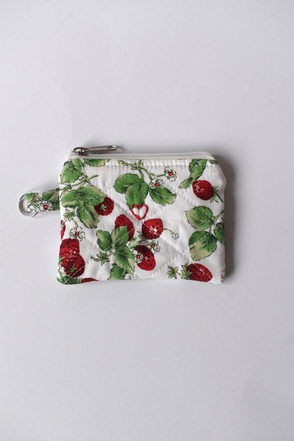Strawberry Fields Mini Pouch